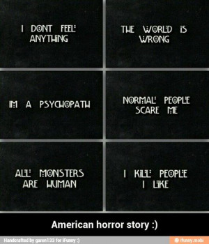 American horror story quotes