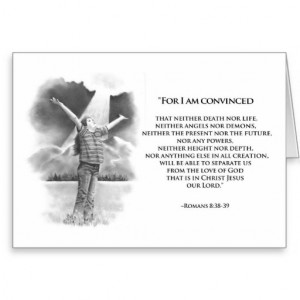 Sympathy Card: Pencil Drawing: Bible Verse