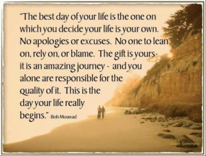 It's time to take control of YOUR life, the good, the bad AND the ugly ...
