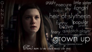Ginny Weasley- Grown Up by cleverusername95