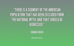 There is a segment of the American population that has been excluded ...