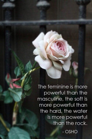 Osho Quote on the Divine Feminine