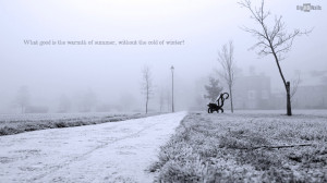 beautiful winter scene wallpaper with a quote. Click on image to ...