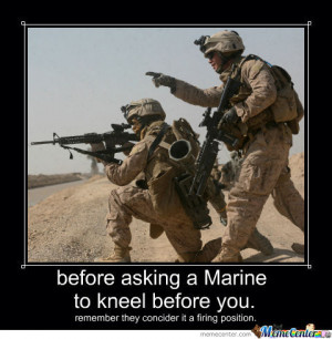 marines meme center