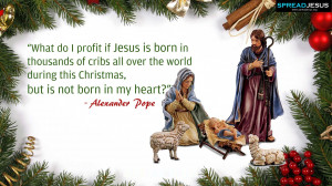 If Jesus is not born in heart