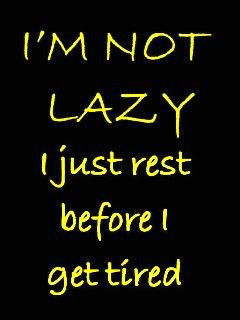 Stop Being Scared Lazy