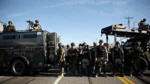 PHOTOS: Militarized police in Ferguson, Mo.