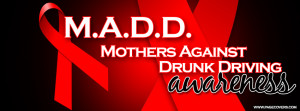 Madd Mothers Against Drunk Driving Awareness Cover Comments