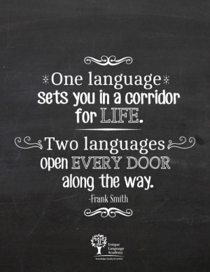 Learn a second language and doors will open - Unique Language Academy ...