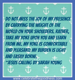 Jesus Calling Quote