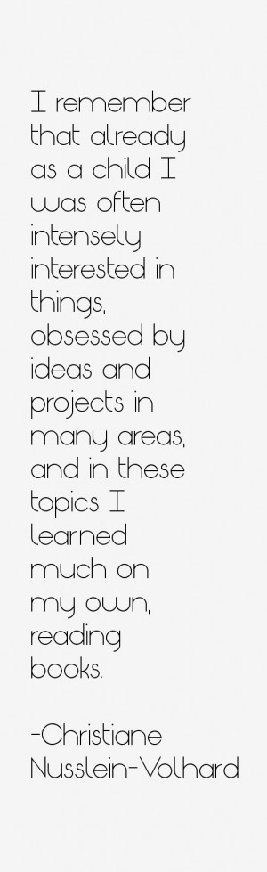 Christiane Nusslein-Volhard Quotes & Sayings
