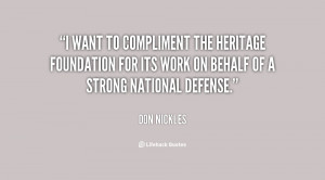 ... Foundation for its work on behalf of a strong national defense