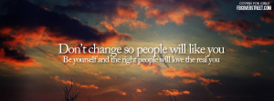 Don't Change Facebook Cover