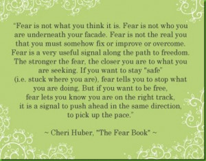 Quotes fear, quotes about fear