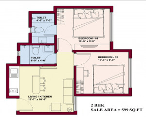 Studio Apartment Floor Plans with Dimensions