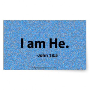am He. Easter Bible Quotes Rectangle Stickers #Agrainofmustardseed # ...