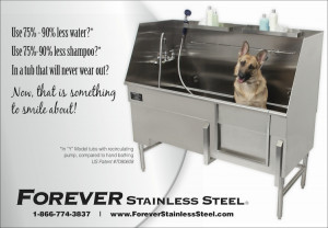 Stainless Steel Dog Washing Tub