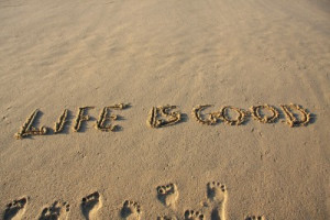 Life Is Good - Bible Quote