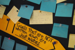 Goals That Are Not Written Down