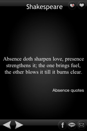 ... fuel, the other blows it till it burns clear. - William Shakespeare