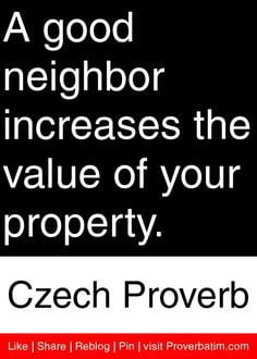 Neighbor Quotes