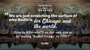 drive to 75 - reverend lola wright quote - bodhi spiritual center ...