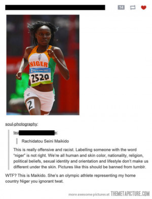 funny black woman running