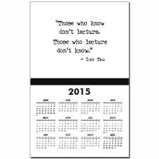 Balance Lao Tzu Taoism Quotes Wall Calendars for 2015 - 2016