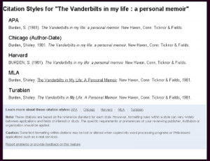 ... cite a website? Newspaper article? Some other format? EasyBib comes to
