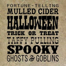 FORTUNE-TELLING MULLED CIDER HALLOWEEN TRICK OR TREAT TAFFY...