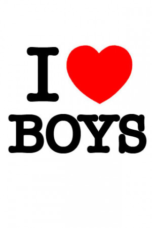 Love Boys iPhone Wallpaper