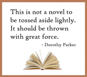 Dorothy Parker's book review