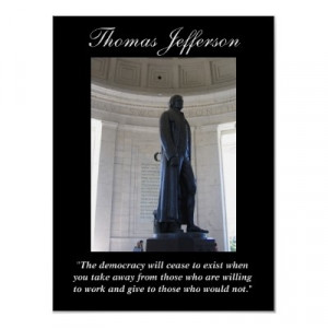 The Democracy Will Cease Exist ~ Democracy Quote