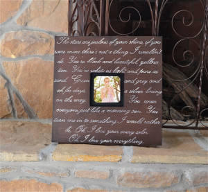 Baby Picture Frames With Quotes And Sayings: Wood Picture Frames With ...