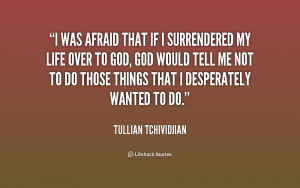 Tullian Tchividjian Quote
