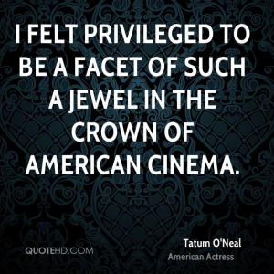 Tatum O'Neal Quotes