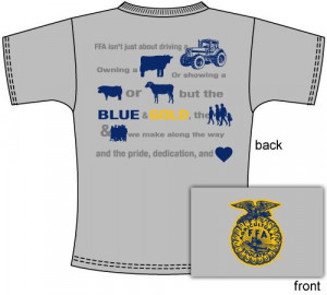 Vote for your favorite FFA Chapter T-shirt designs! http://shop.ffa ...