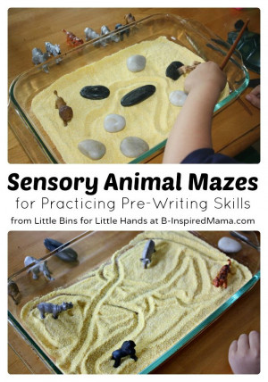 Fine Motor Development with #Sensory Maze Play at B-Inspired Mama - # ...