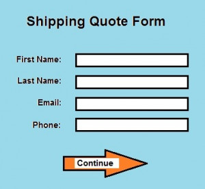 Instant shipping coupon after submitting quote form!