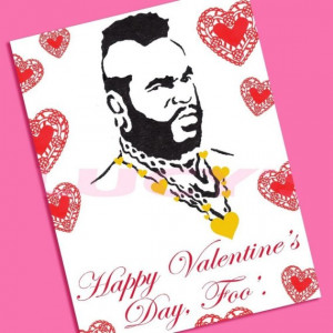 ... funny valentine - dudes - 1980s - silly Valentine - Retro - funny card