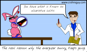 If the Energizer Bunny had Ulcerative Colitis