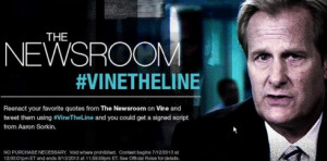 ... racing & The Newsroom Vines: Today’s Best Social TV, by VAST MEDIA