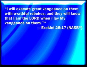 Ezekiel 25:17 Bible Verse Slides
