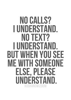 understand. too busy to text, i understand. But when things dont ...