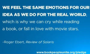 small tribute to an amazing writer and cultural icon, Roger Ebert.