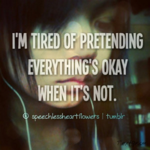 ... for this image include: tired of everything, not, okay, quotes and sad