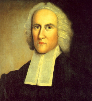 Jonathan Edwards and his American Colonial white wig (Click to Enlarge ...