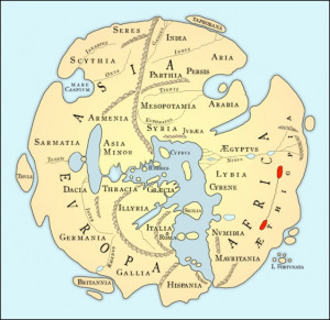 reconstruction” of Agrippa’s Map.