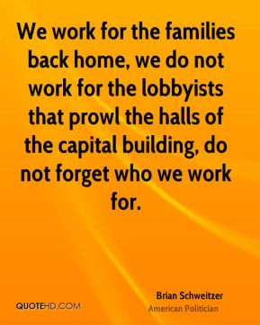 Lobbyists Quotes