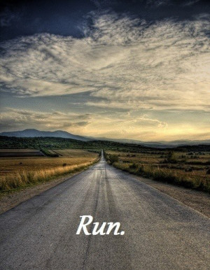 ... be running! This is definitely a Forrest Gump-style inspiration
